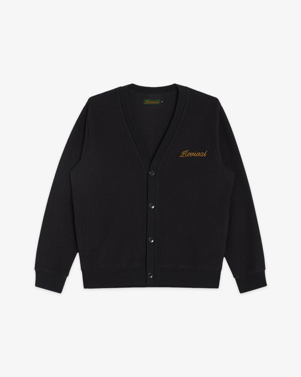 Script Corduroy Cardigan